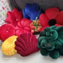 Velvet Sunflower Pillow