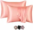 2 ps Satin Pillowcases